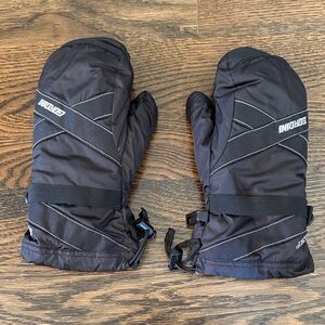 Gordini Black Kids Mittens